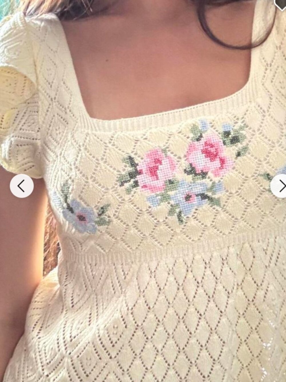 Alter'd State crochet top 2x